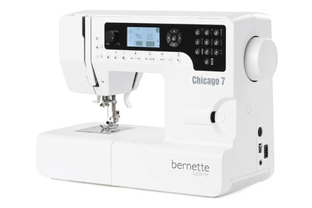 Machine à coudre BERNETTE MACHINE A COUDRE ET À BRODER BERNETTE CHICAGO 7 - AVEC MODULE DE BRODERIE