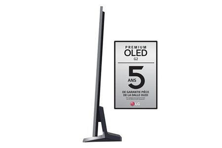 TV OLED LG OLED65G2 4K UHD 65'' SMART TV NOIR
