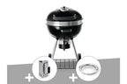 Barbecue NAPOLEON BARBECUE CHARBON DE BOIS NAPOLEON RODÉO PRO 57 CM AVEC CHEMINÉE D'ALLUMAGE ET FUMOIR